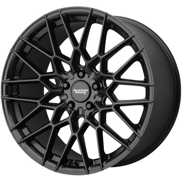 AR927 BARRAGE American Racing 20X10.5 5X120 7.32 40mm SATIN BLACK - AR92720552740