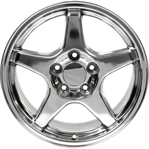 CV01-17110-5475-50P Automotive OE Wheels LLC Polished Wheel Painted (17 x 11. inches /5 x 120 mm, 50 mm Offset