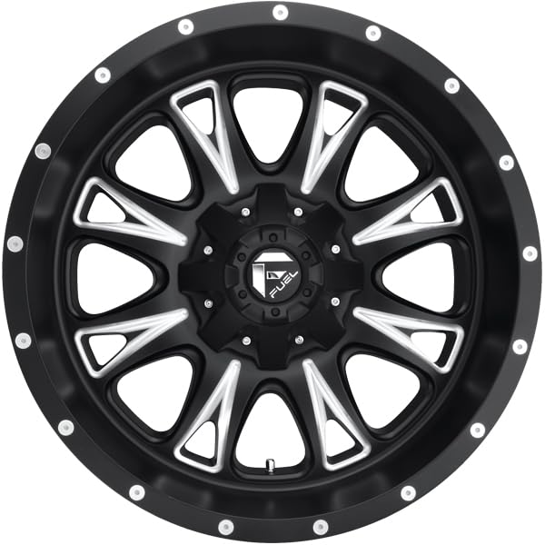 Throttle Fuel Offroad Wheels D513 18x9 8x6.5 NB5.00 01 125.2 Black Milled