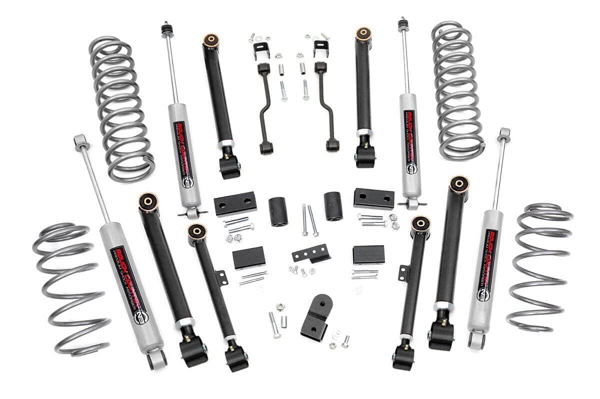 4" Rough Country X-Series Lift Kit for 1993-1998 Jeep Grand Cherokee ZJ - 68820