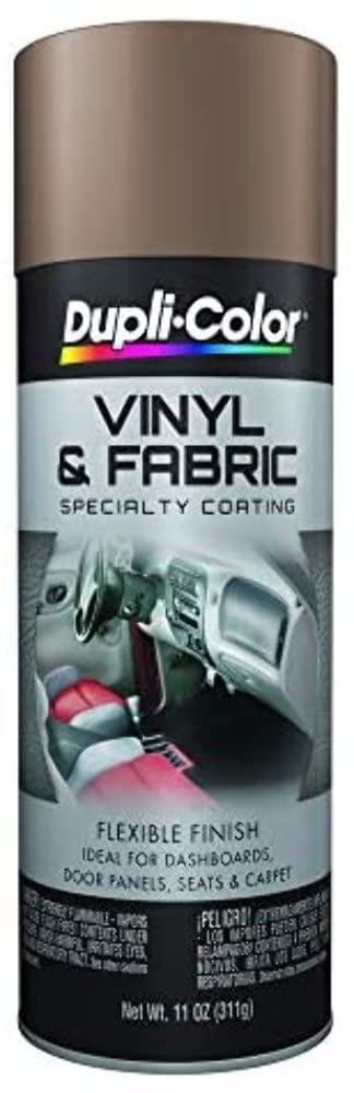 Vinyl And Fabric Coating Dupli-Color Medium Beige 11 Oz. Aerosol - Lot of 6
