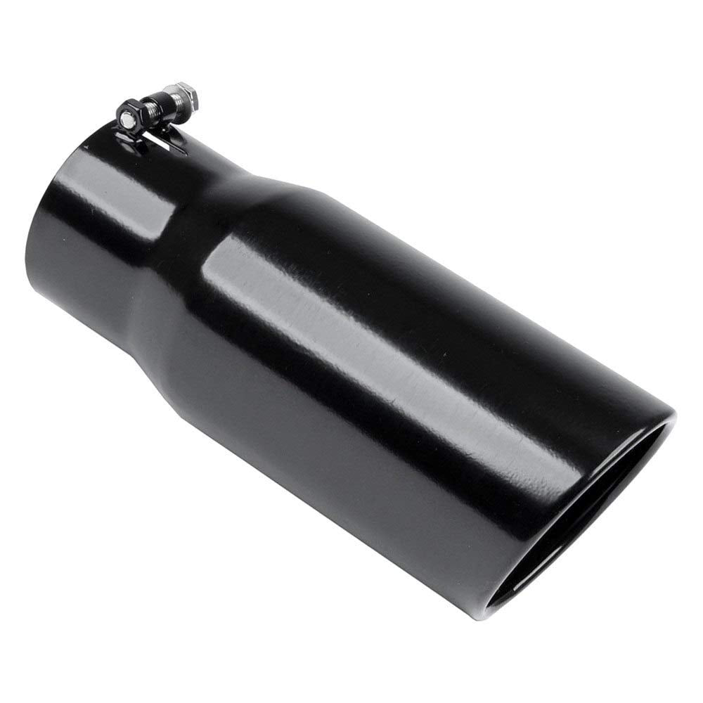 4" In x 5" Out x 12" Long Pypes Exhaust (EVT405B) Bolt-On Exhaust Tip