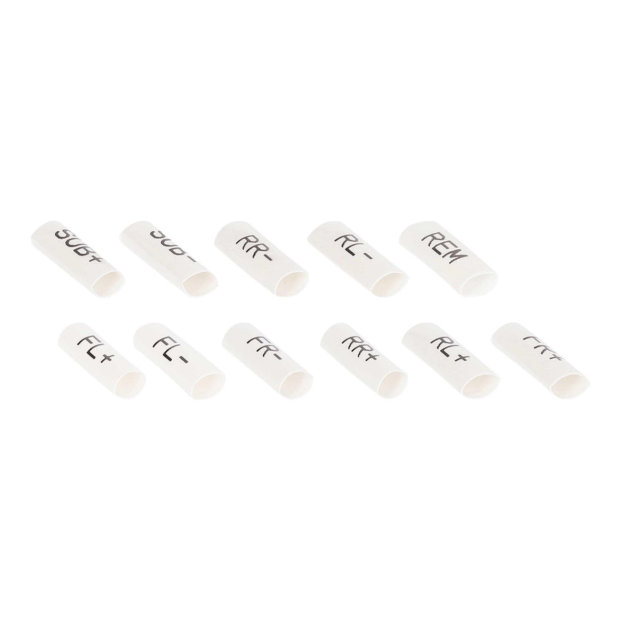 120-Piece Heat Shrink Labels Metra Brands - Refill Pack