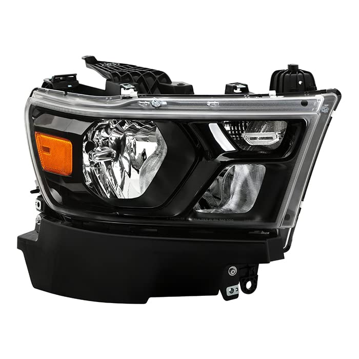 OE Style Xtune Halogen Headlight (HD-JH-DR19-OE-BK-R) (POE)