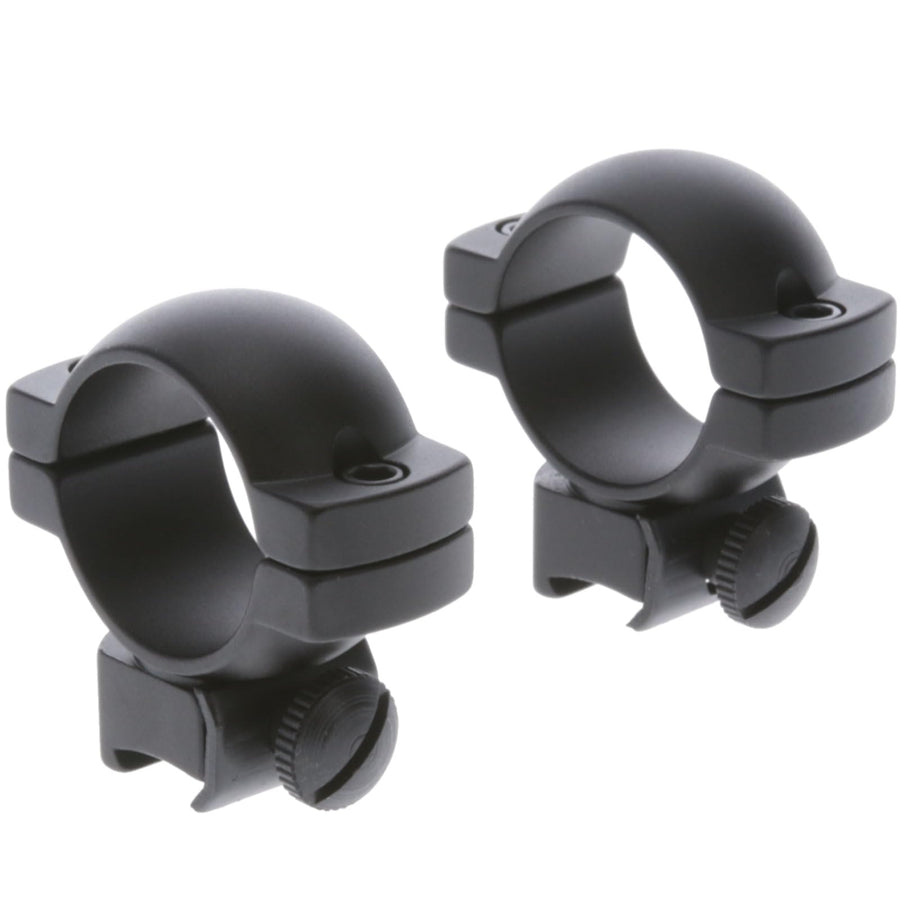 Lightweight TRUGLO Scope Rings | Tactical Hunting Shooting Versatile Durable Aluminum Mounting Accessory for 1" Tube Scope | for Rimfire/Airgun Rails | Medium (2 Screws per Ring)