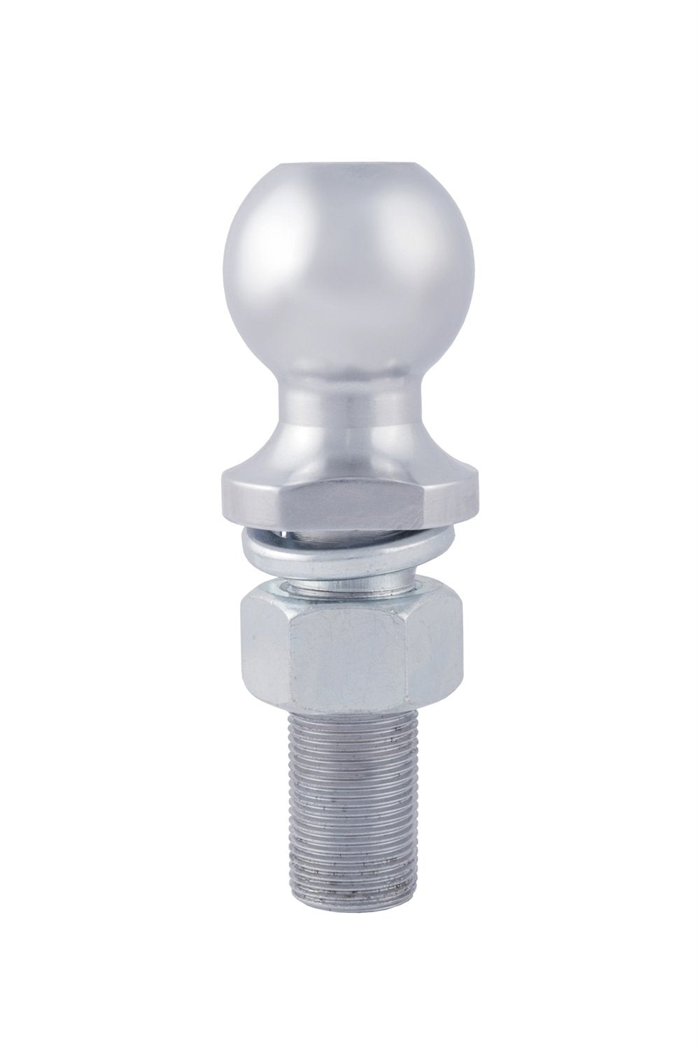 CURT 40072 Trailer Hitch Ball Chrome, 3,500 lbs, 1-7/8-Inch Diameter, 1 x 3-Inch Shank