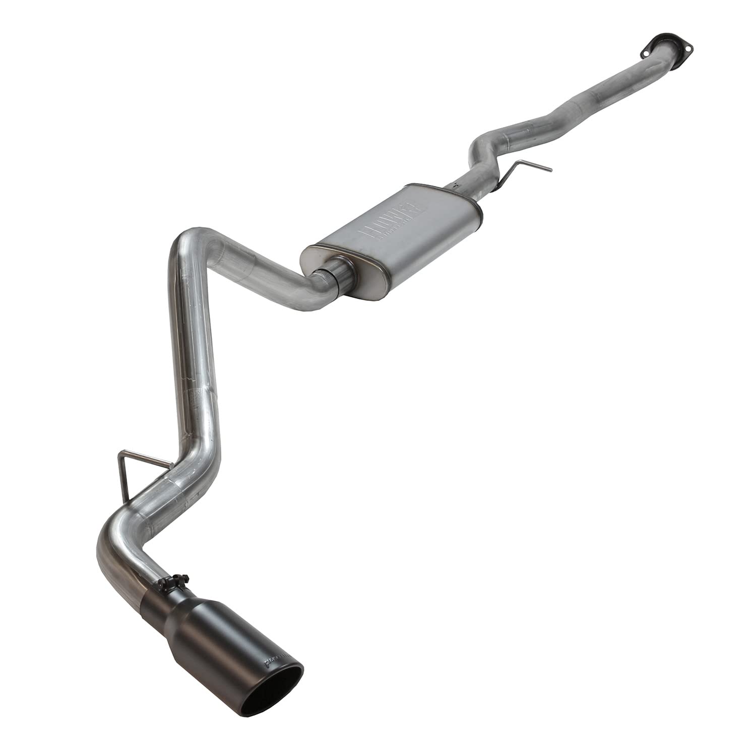 Flowmaster FlowFX 717873 Cat-Back Exhaust Kit 3 Inch Stainless Steel 4.5 Inch Black Ceramic Tip Compatible with 1999-2007 Classic Body Chevy Silverado 1500 4.3L 4.8L 5.3L 143.5 inch Wheelbase