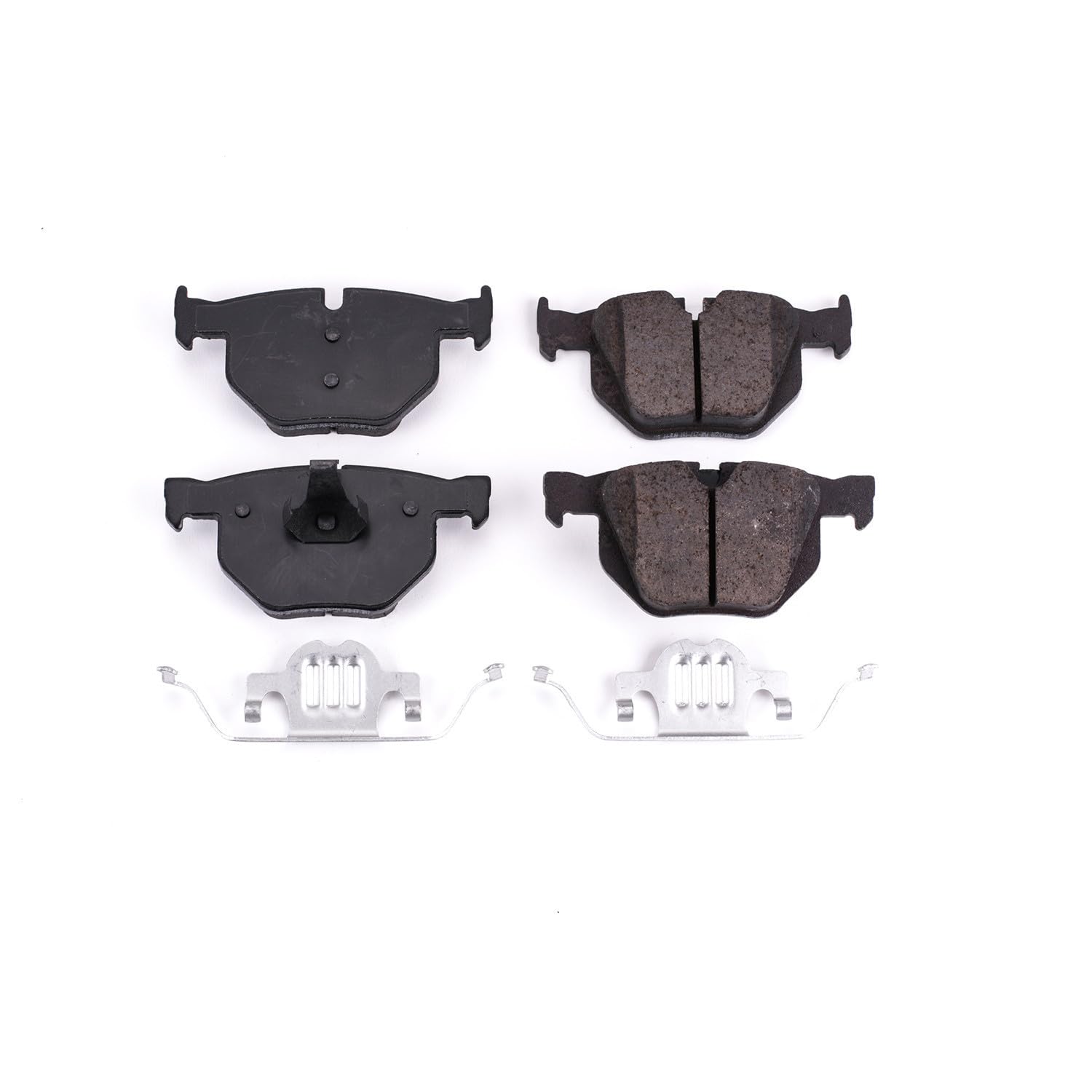 Power Stop Brake Kit Rear For BMW X5 2007-18 | BMW X6 2009-19 - Ceramic Brake Pads With Installation Hardware, 17-1042