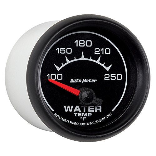 Auto Meter 5937 2-1/16" Short Sweep Electric Water Temperature Gauge 100-250 F