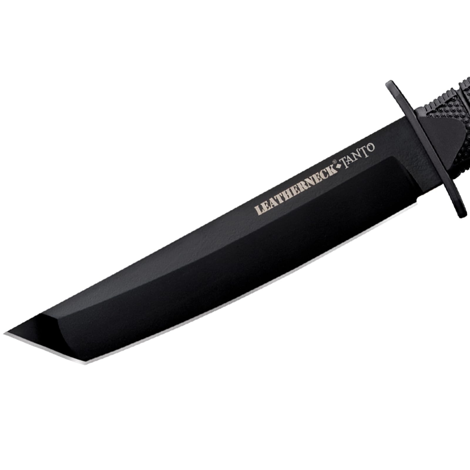 Leatherneck Cold Steel Tanto 7" German D2 Razor-Sharp Blade 5" Kray-Ex Durable Handle Tactical Military Knife w/Secure-Ex Sheath