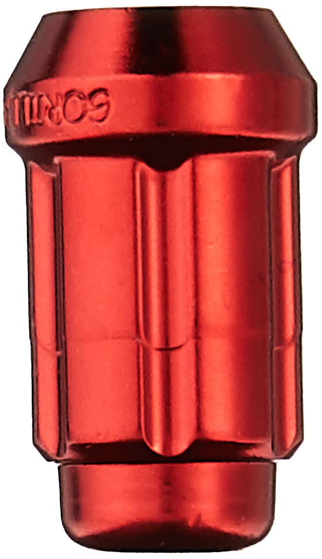 Gorilla 21133RD Automotive Small Diameter Acorn Red 5 Lug Kit (12mm x 1.50 Thread Size) - Pack of 20