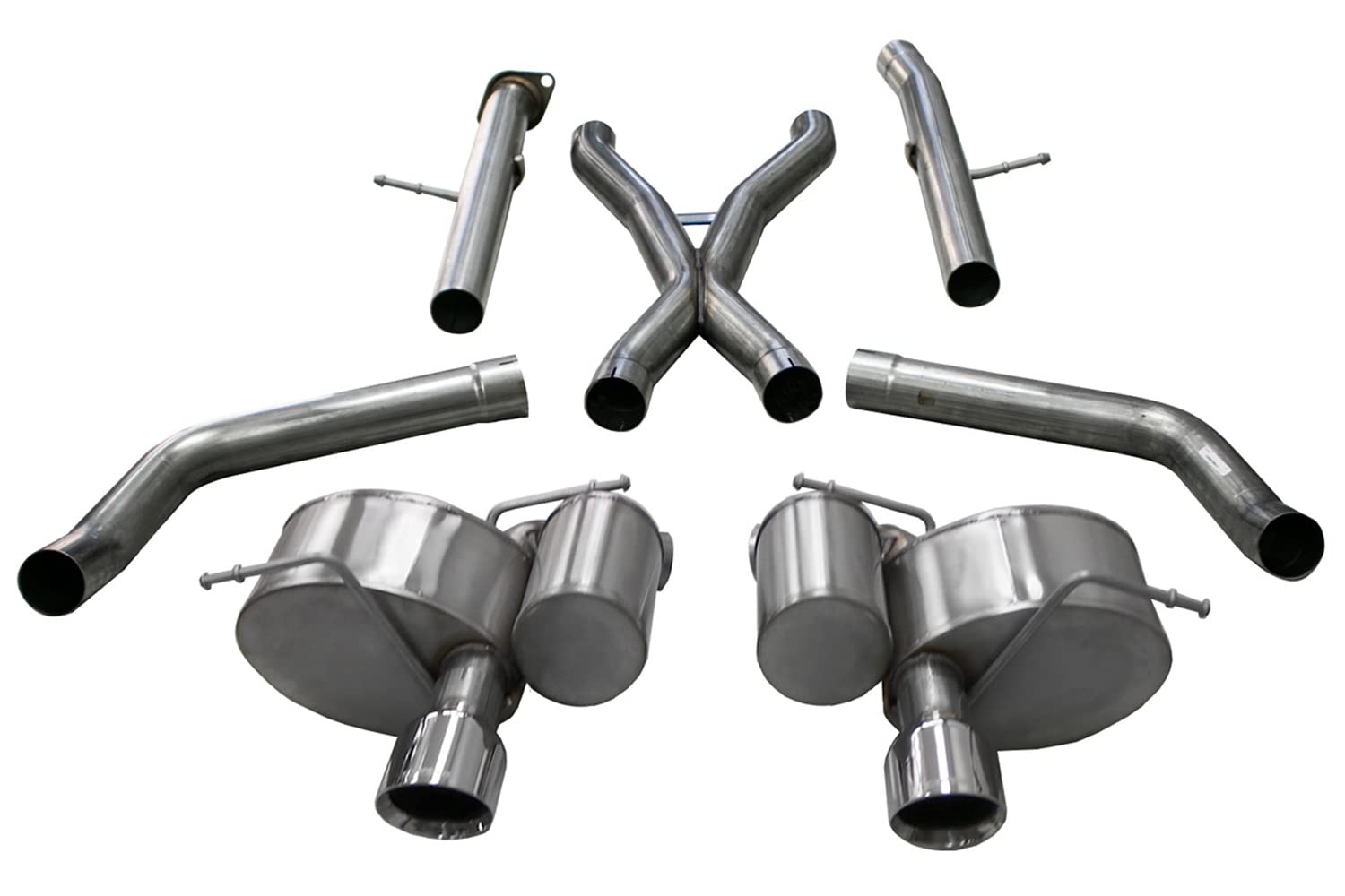 Corsa Dual 2.75in Rear Xtreme Cat-Back Exhaust For 12-20 Jeep Grand Cherokee SRT - 21058