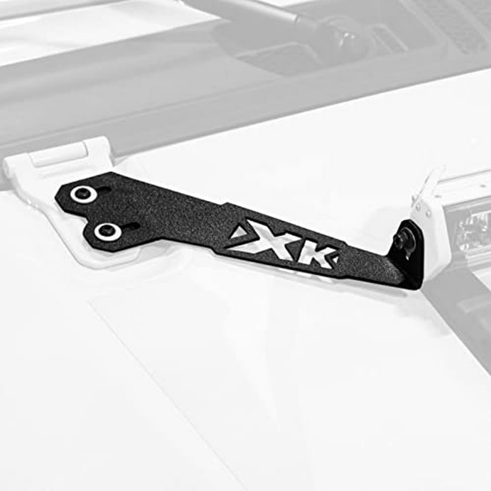XKGLOW Jeep JL JT Hood 20" Light Bar Bracket Kit XK-BRC-JL-H