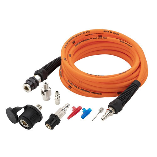 ARB Portable Tire Inflation Kit 171302V2, Includes High-Temperature Air Hose 23 Foot and Redesigned Accessories Kit, Quick Fitting for Universal On Board Systems and Air Compressors