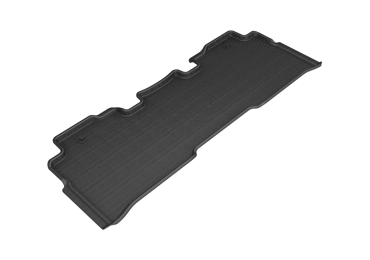 3D MAXpider Kagu Custom Fit Floor Mat (Black) Compatible with Honda Odyssey 2018-2026 - Second Row