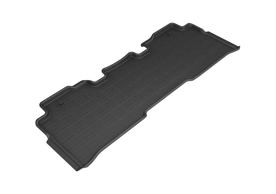 3D MAXpider Kagu Custom Fit Floor Mat (Black) Compatible with Honda Odyssey 2018-2026 - Second Row