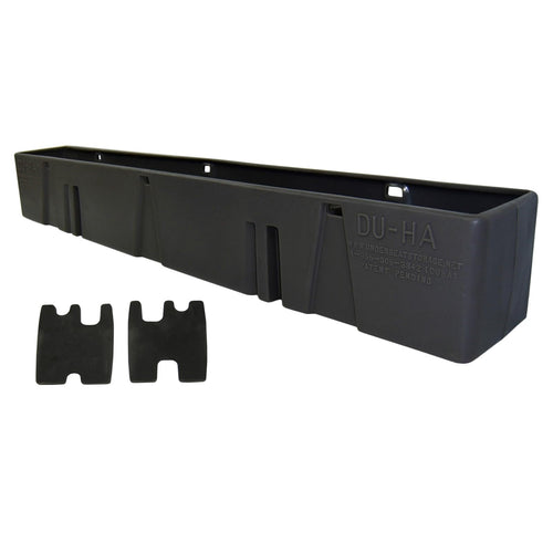 Under Seat Storage DuHa 70830 fits 2024-2025 Polaris Ranger Xpedition ADV Crew Cab 5-Passenger | Black Heavy-Duty Back Seat Organizer | Includes 2-Piece Dividers