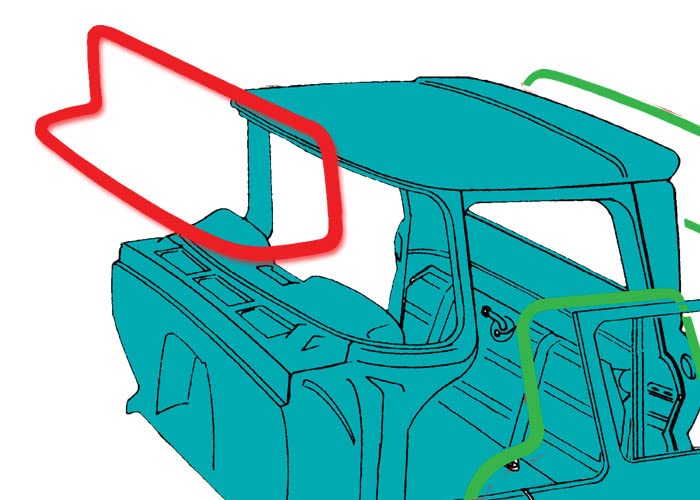 Windshield Seal Brothers Trucks W753000DELUXE - Deluxe