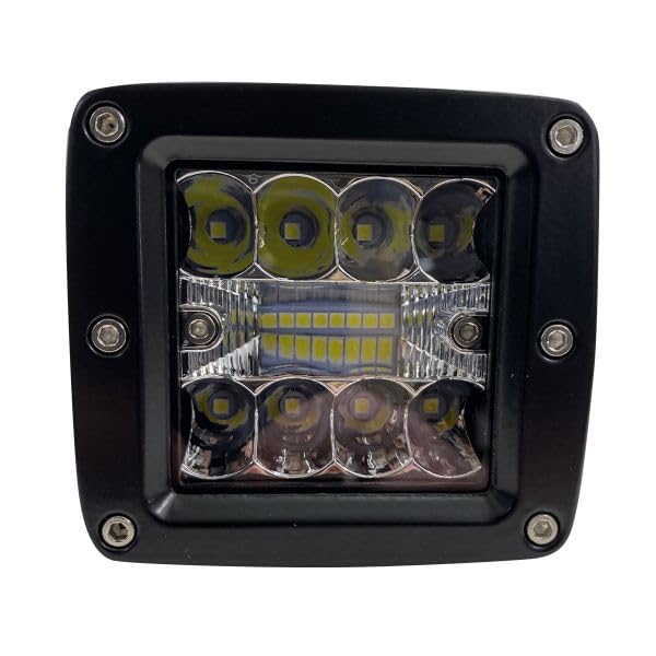 Race Sport ECO RS3X3ECO High Power CUBE Style Auxiliary Lights - Sold as Pair