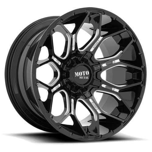 Moto Metal 20X10 MO808 G-BLK MILL -18MM - MO80821088318N