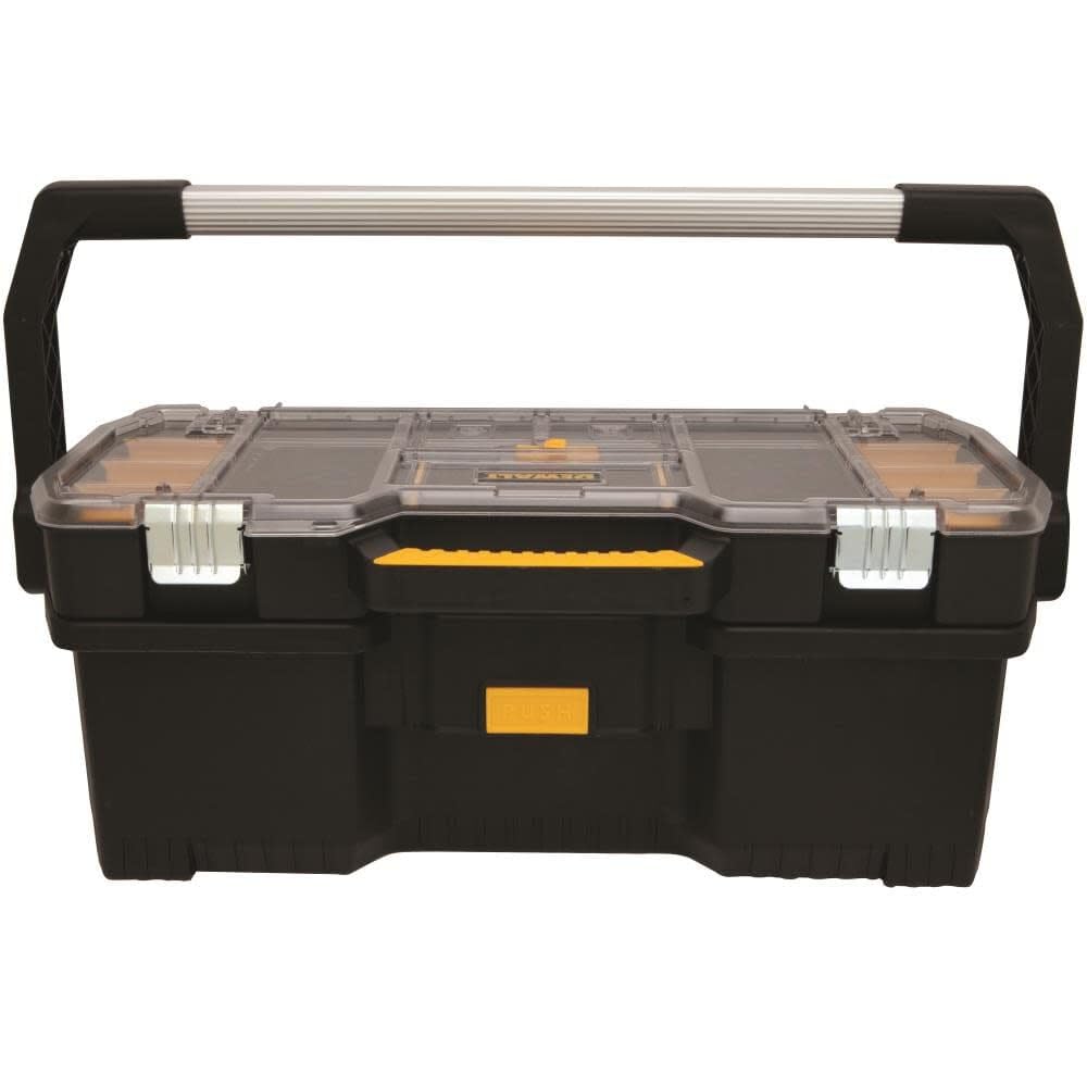 DEWALT Organizer Box & Tote With Dividers (DWST24075) Black