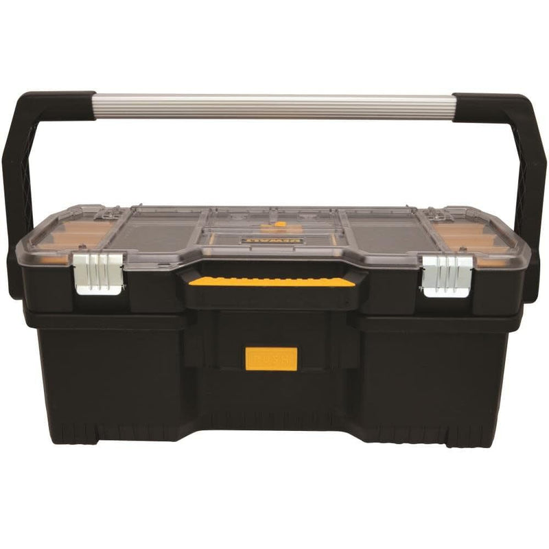 DEWALT Organizer Box & Tote With Dividers (DWST24075) Black