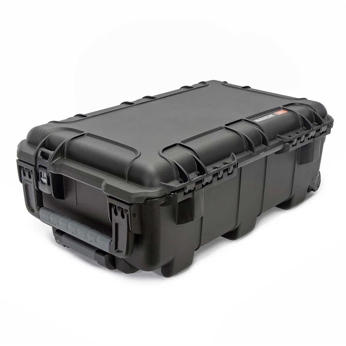 Wheeled Nanuk 962 Waterproof Hard Case with Padded Divider, Black