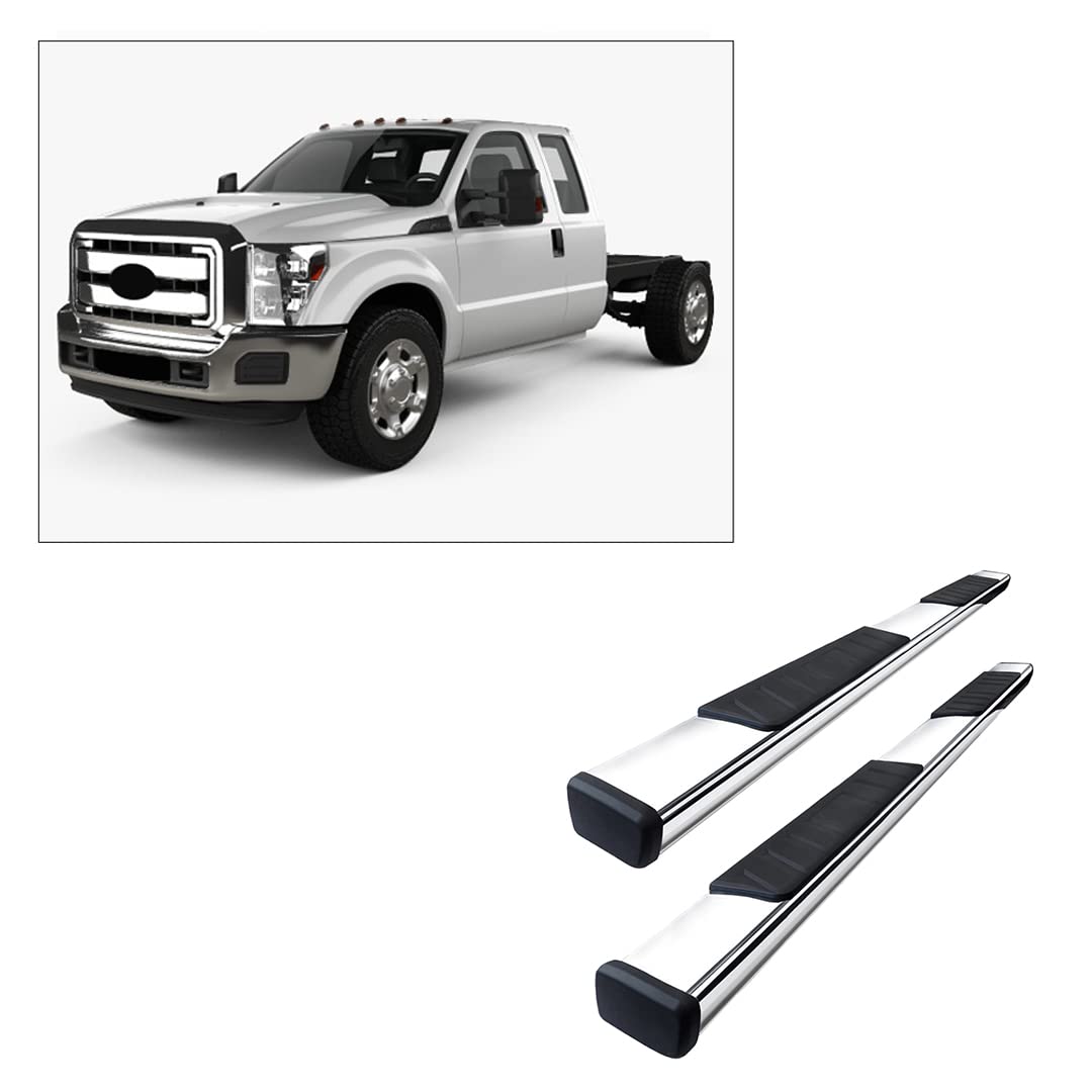 Summit Black Horse SU-FO0376SS Stainless Running Board, 1 Pack