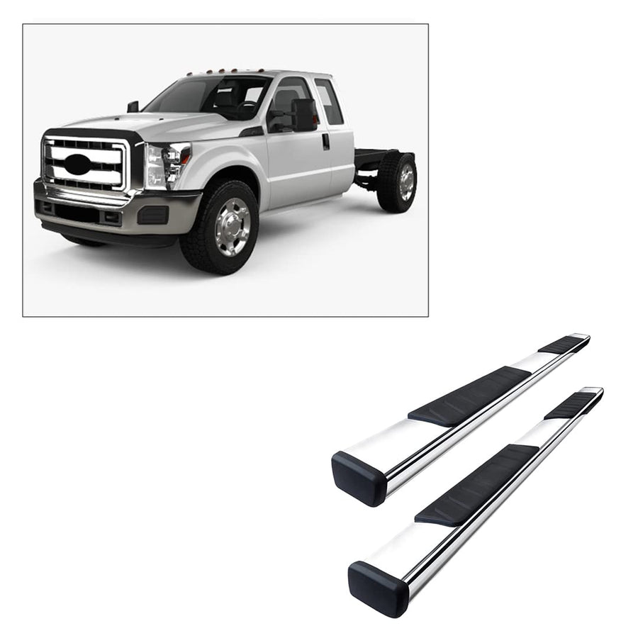 Summit Black Horse SU-FO0376SS Stainless Running Board, 1 Pack