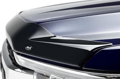 Aeroskin Hood Protector Auto Ventshade [AVS] | Fits 2021 - 2025 Ford F-150, (Excludes Tremor, Platinum, King Ranch) | Low Profile Deflector / Bug Shield - 1 pc., Smoke | 322196