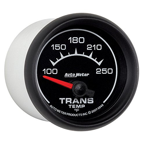 Auto Meter 2-1/16" 100-250 F Short Sweep Electric Transmission Temperature Gauge 5949 ES