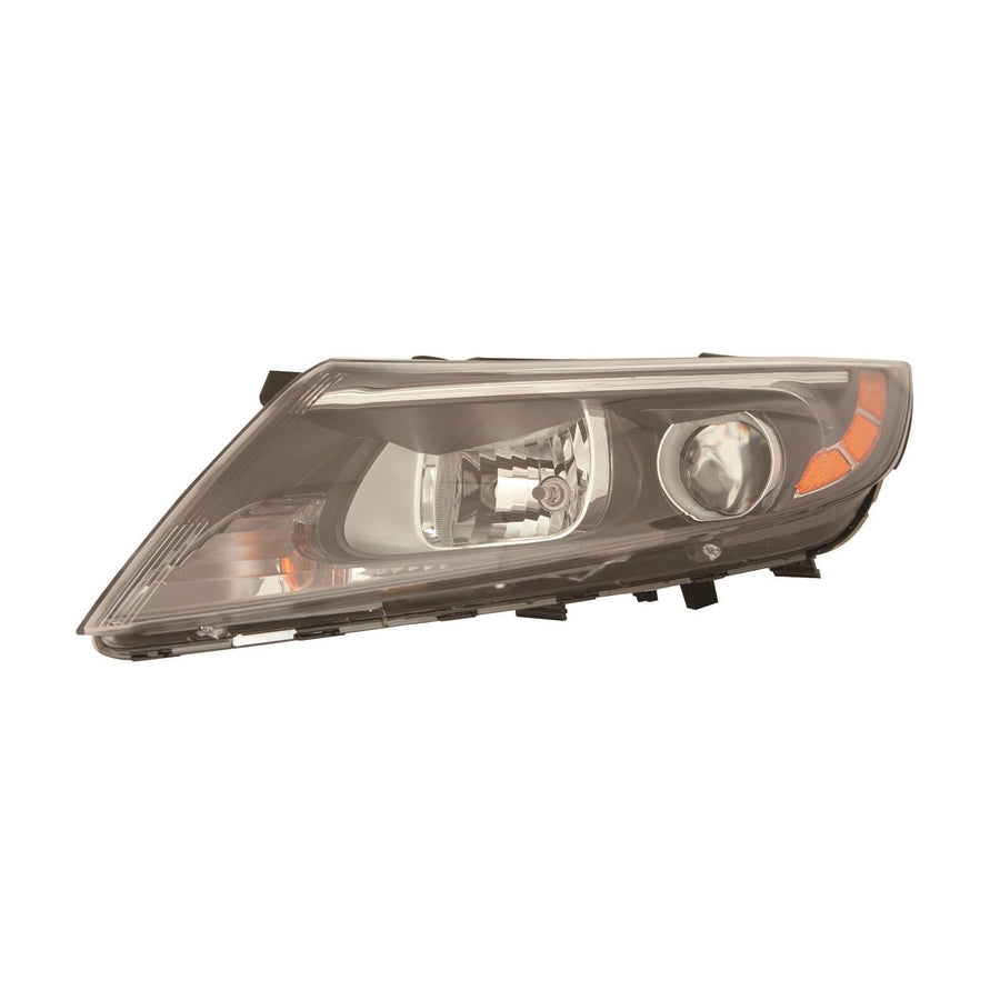 Kia Optima Hybrid 14-16 Headlight Halogen Driver Side without LED Position Light CAPA | DOT Certified 921014U600 | KI2502189C