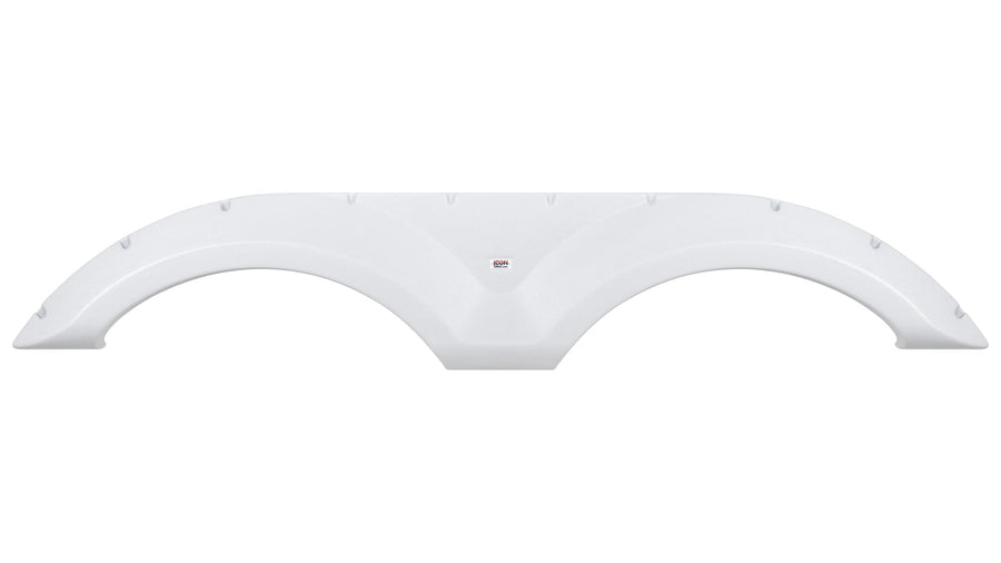Fender Skirt ICON 14773, Tandem, Forest River, FS4183, Polar White