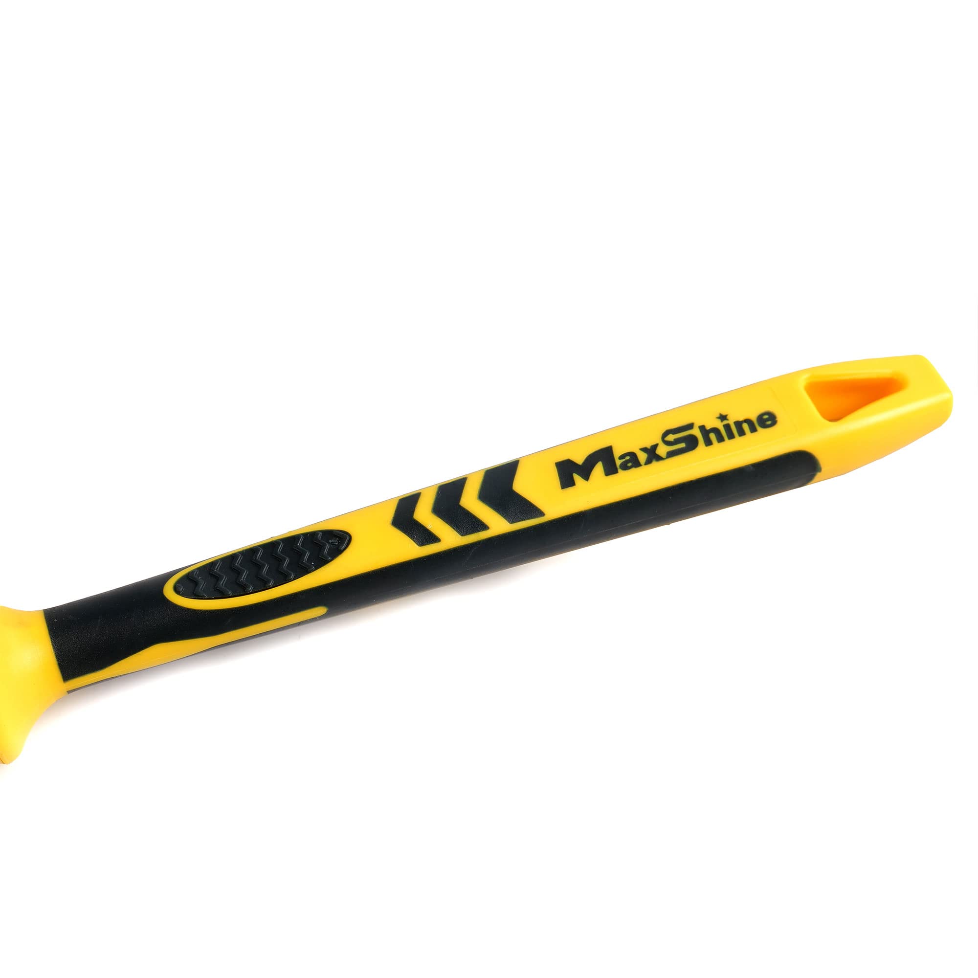 Maxshine Universal Medium #12 White Classic Detailing Brush – Soft, Durable Synthetic Bristles – High-Density Brush for Interior & Exterior Cleaning – Premium Car Detailing Tool