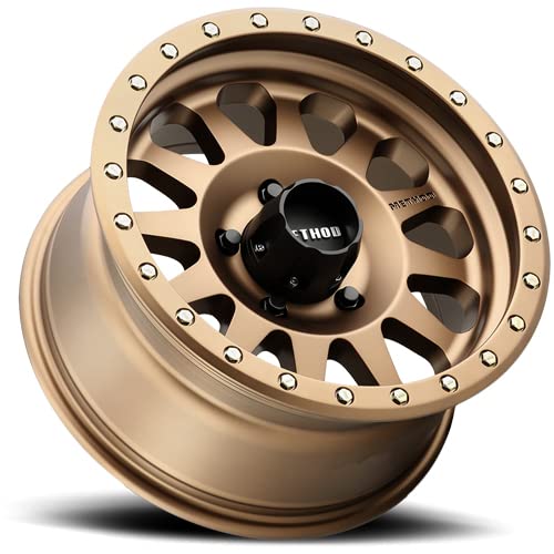 MR304 Double Standard Method Race Wheels, 17x8.5, 0mm Offset, 5x5, 94mm Centerbore, Method Bronze, MR30478550900