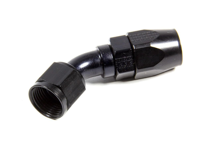 Power Flow Hose End - Black Fragola -10AN x 45 Degree