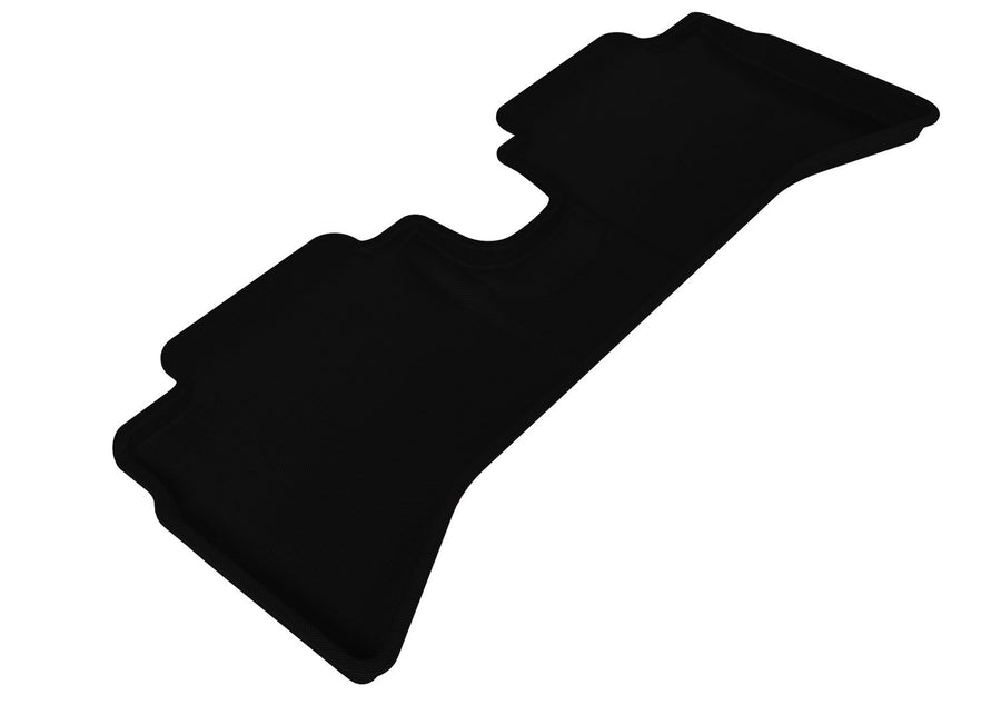 3D MAXpider Custom Fit Second Row All-Weather Floor Mat for Select Toyota Prius C Models - Kagu Rubber (Black)