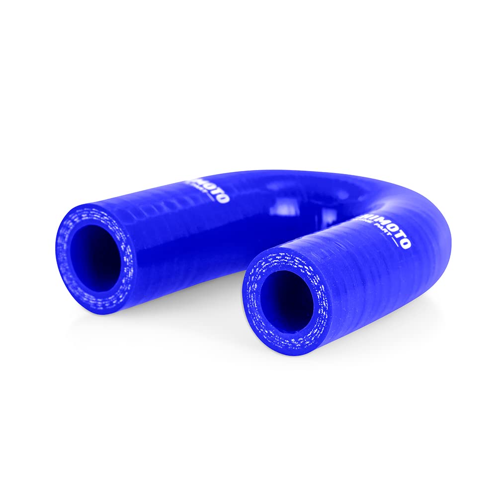 GM LS V8 Heater Core Bypass Hose, Blue Mishimoto Silicone
