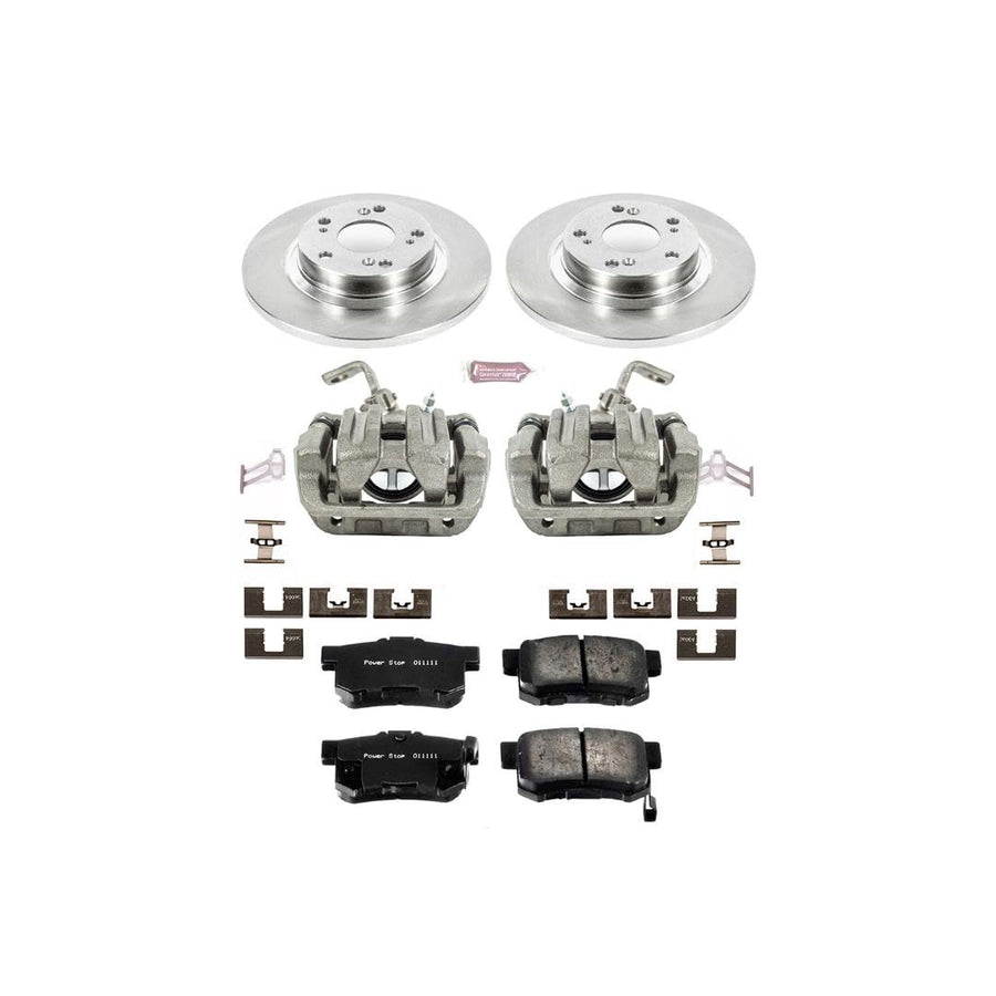 Power Stop KCOE2310 1-Click OE Replacement Brake Kit with Calipers Autospecialty For Honda S2000 2000-2009 [Model Specific]