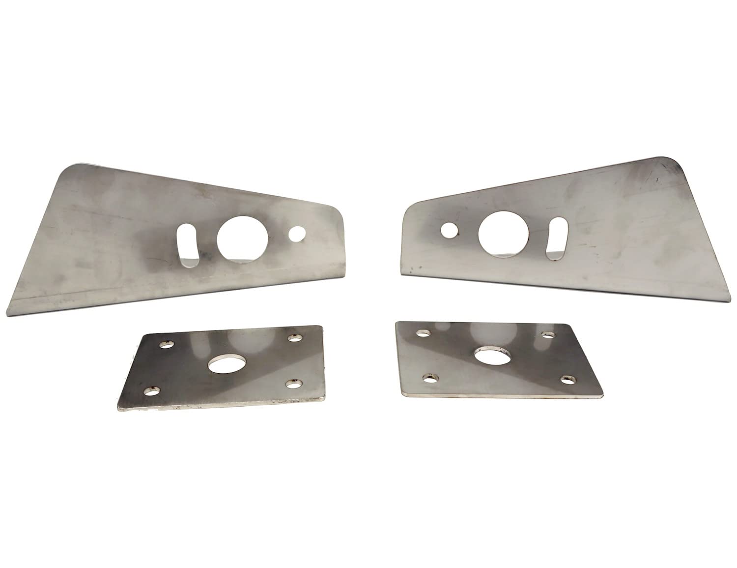 PLB12S Buyers Products Truck Hood Light Brackets For Use With Single Stud Plow Lights, Stainless Steel