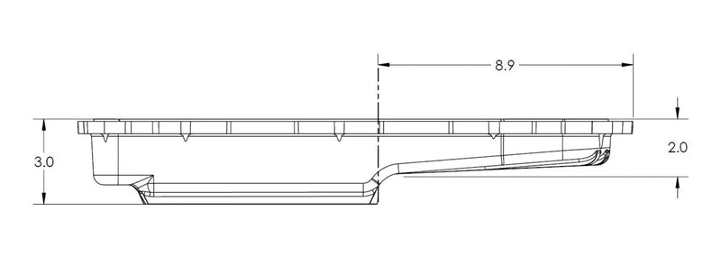 Heavy Duty PPE 228153400 Transmission Pan