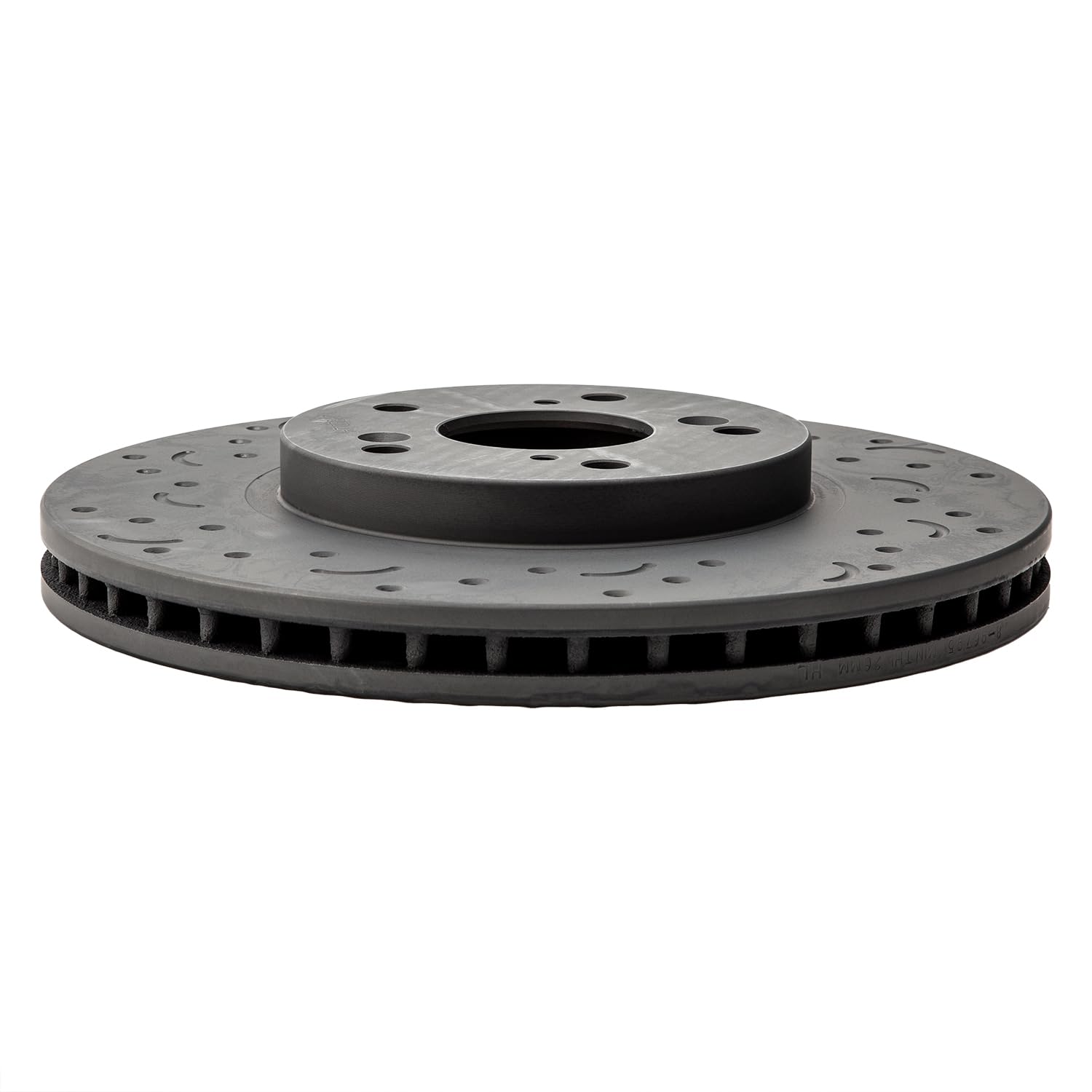 Hawk Performance Cross-Drilled and Slotted HTC5317 Talon Rotors