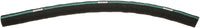 Coolant Hose Green Stripe Wire Inserted Straight