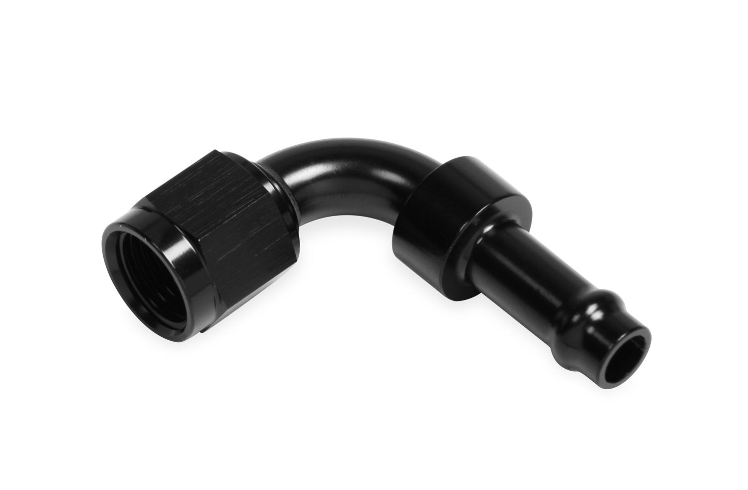90 Deg. EARL'S PERFORMANCE PLUMBING To -6 3/8 Vapor Guard Hose End