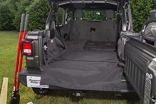 C3 Cargo Cover Rugged Ridge for Jeep Wrangler JLU | 13260.13 | Fits 2018-2025 Jeep Wrangler JLU 4-Door