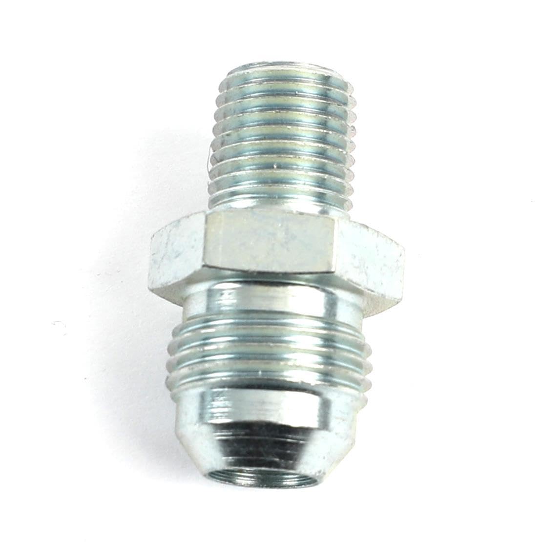 Steel Fragola 581607 Straight Adapter (#8 X 1/4 Mpt)
