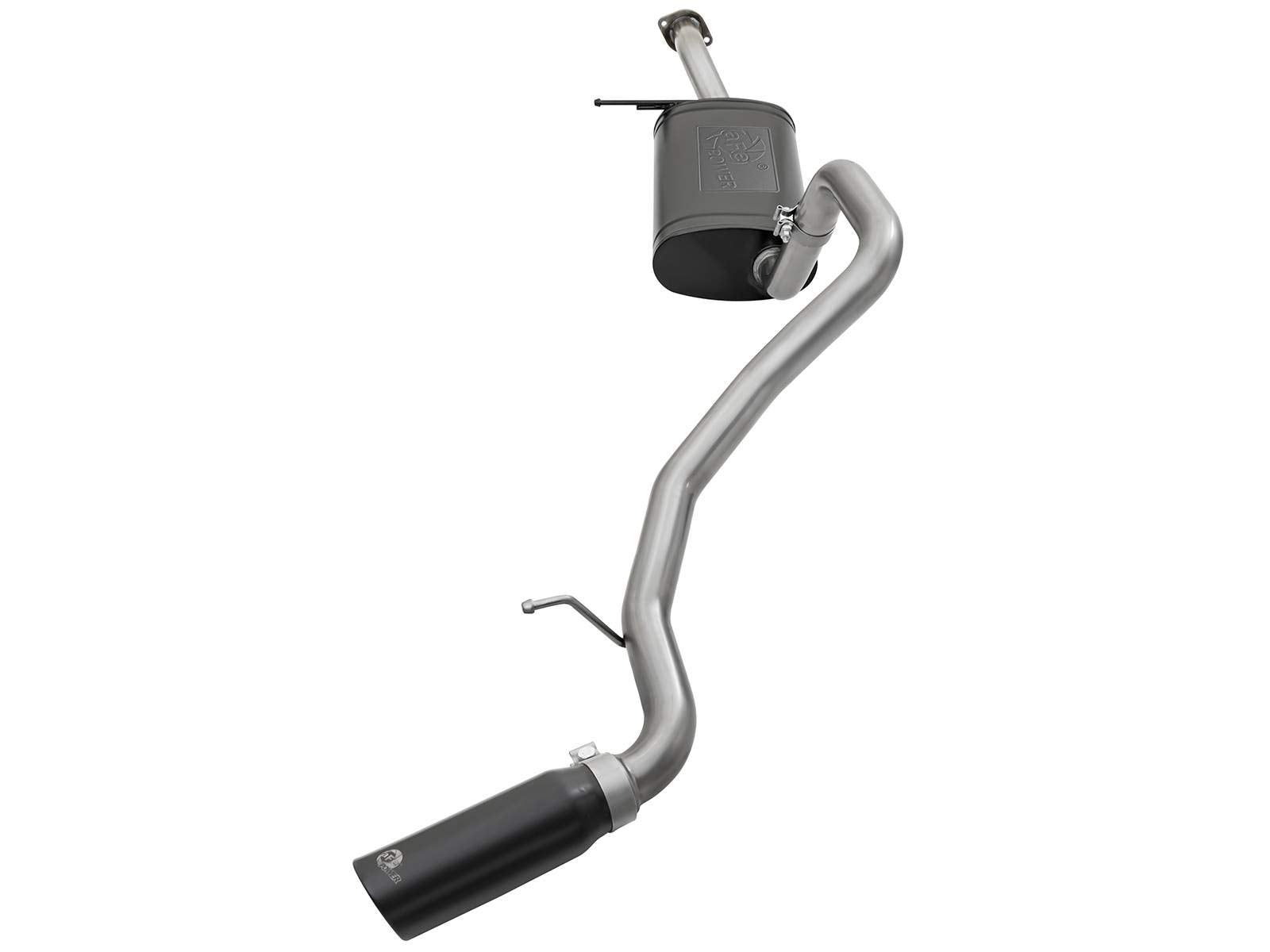 Mach Force-Xp aFe Power 49-36121-B 304 Stainless Steel Cat-Back Exhaust System with Black Tip, 1 Pack