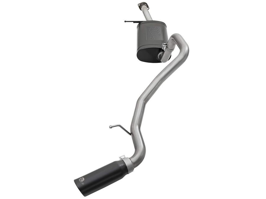 Mach Force-Xp aFe Power 49-36121-B 304 Stainless Steel Cat-Back Exhaust System with Black Tip, 1 Pack