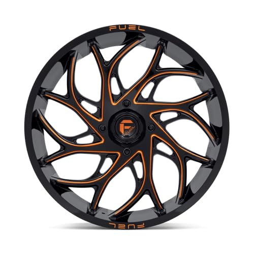 UTV Fuel D780 24X7 4X156 G-BLK-MILL-OR 13MM - D7802470A544