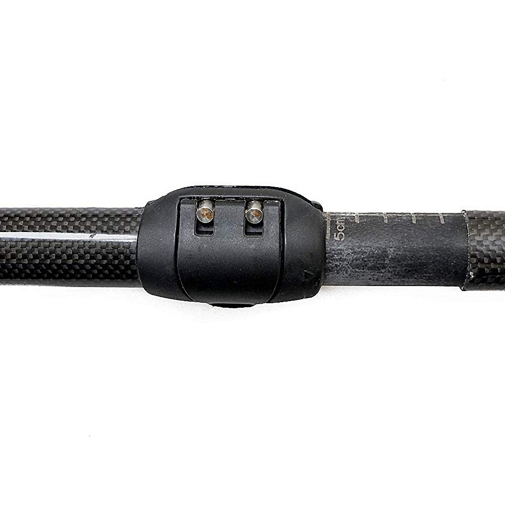Assassin Backwater 06-0016 Full Paddle Carbon Hybrid - 90.5" to 94.5" Length, Black